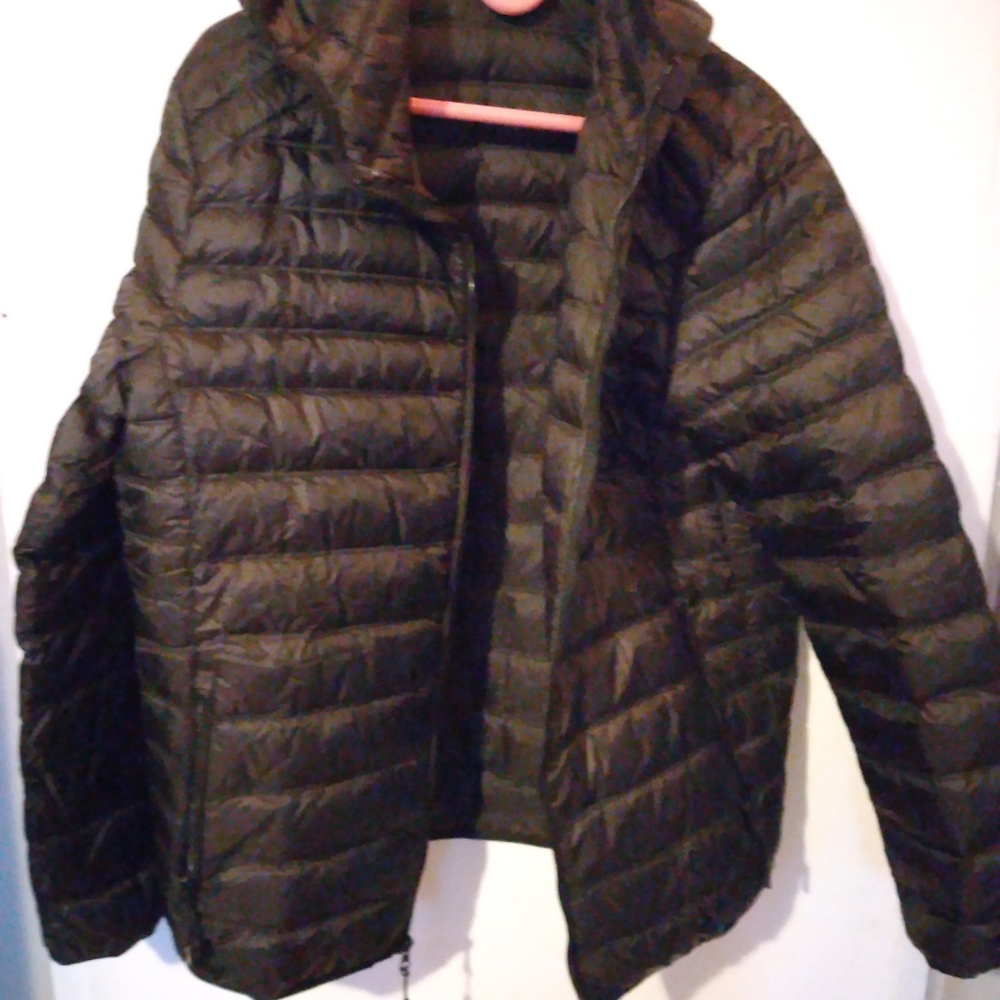 Black bubble jacket